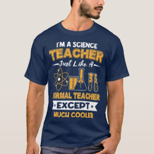 Vetenskapslärare som vanligt utom mycket kylare t shirt