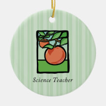 Vetenskapslärare Tack, äpple