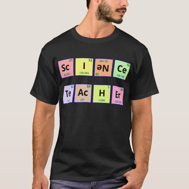 Vetenskapslärare Tee Shirt (Framsida)