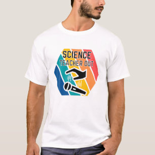 Vetenskapslärare ute ur mikroc-avläsning Slut på S T Shirt