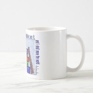 Vetenskapsläraregåvor, unik bokbuntdesign kaffemugg