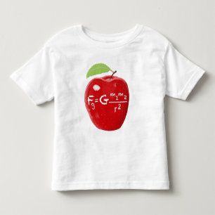 VetenskapslärareIsaac Newton lag av gravitation T Shirt
