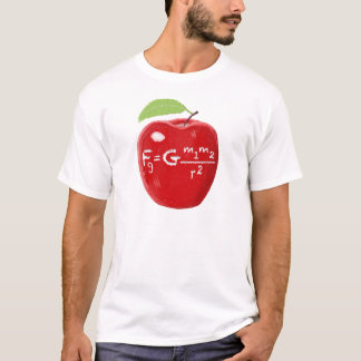 VetenskapslärareIsaac Newton lag av gravitation T Shirt