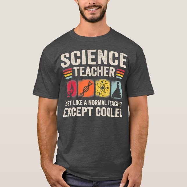 Vetenskapslärarkemi Biology student T Shirt (Framsida)