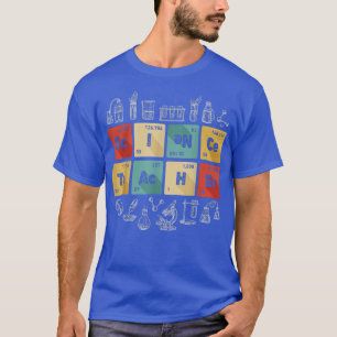 Vetenskapslärarkemi Periodic Bord of Elemen T Shirt
