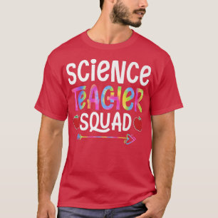 Vetenskapslärartorg första dagen i skolan Tie-Dye T Shirt