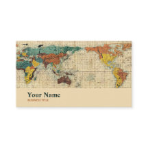 Vetenskapsmän Geoscientists världskarta Buss