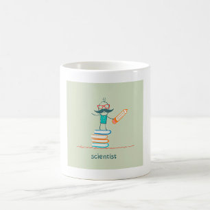 Vetenskapsman i Bokar Kaffemugg
