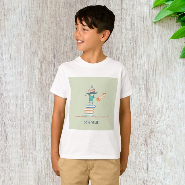 Vetenskapsman i Bokar T Shirt (Skapare uppladdad)