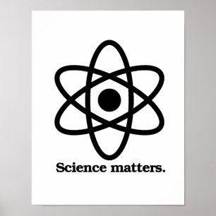 Vetenskapsmaterier - vetenskapssymbol - - poster