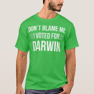 Vetenskapsnuny som röstats för Darwin Scientist-bi T Shirt