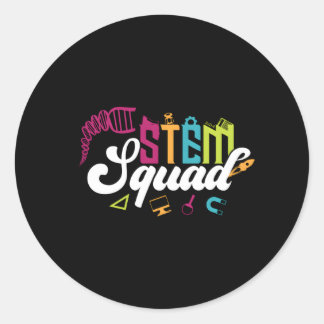 Vetenskapsteknikingenjör Math Teacher Stem S Runt Klistermärke