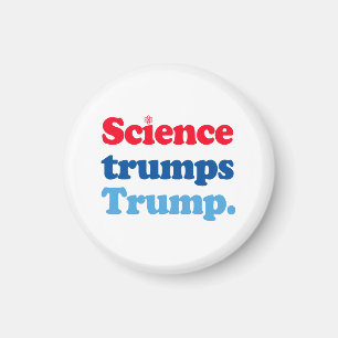 Vetenskapstrummor Trump Magnet