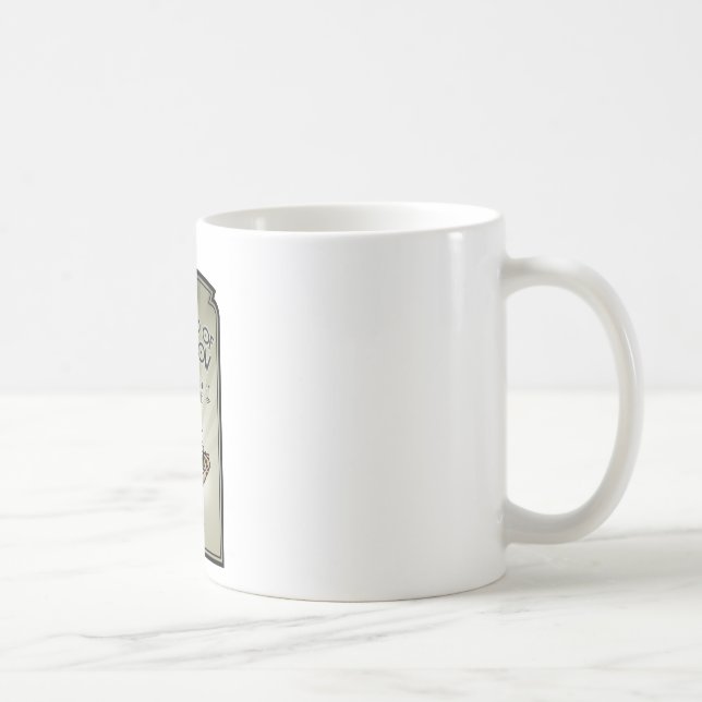 Vetenskapsvärld av i morgon kaffemugg (Höger)