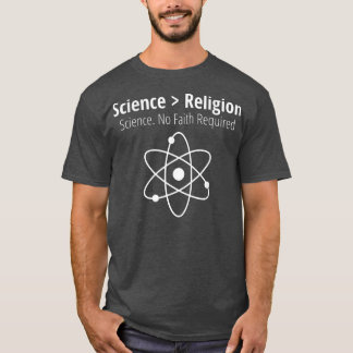 Vetenskapsvetenskapen Sarcastic Atheist Science är T Shirt