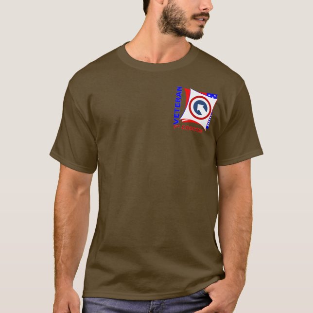 Veteran - 1st COSCOM Tee (Framsida)