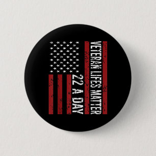 Veteran, 22 dagars suicide Awareness Ptsd Veteran Knapp