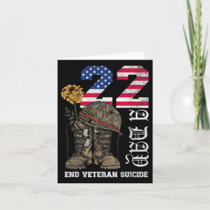 Veteran 22 om dagen tar sina liv och tar sitt vete kort