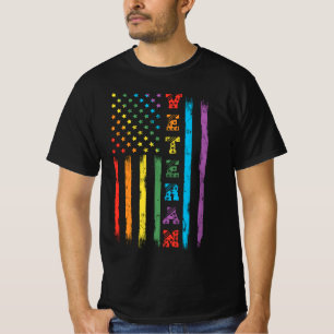 Veteran American Gay Lesbisk Transgender Bisexual T Shirt