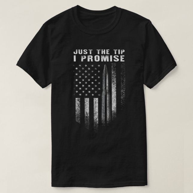 Veteran American US Flagga Just Tip I Lomise T Shirt (Design framsida)