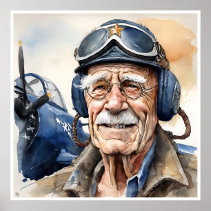 Veteran - Art Print Poster