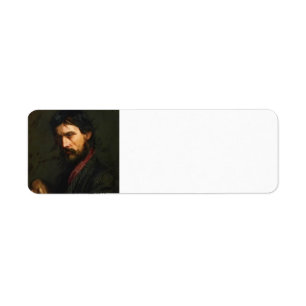 Veteran av Thomas Eakins Returadress Etikett