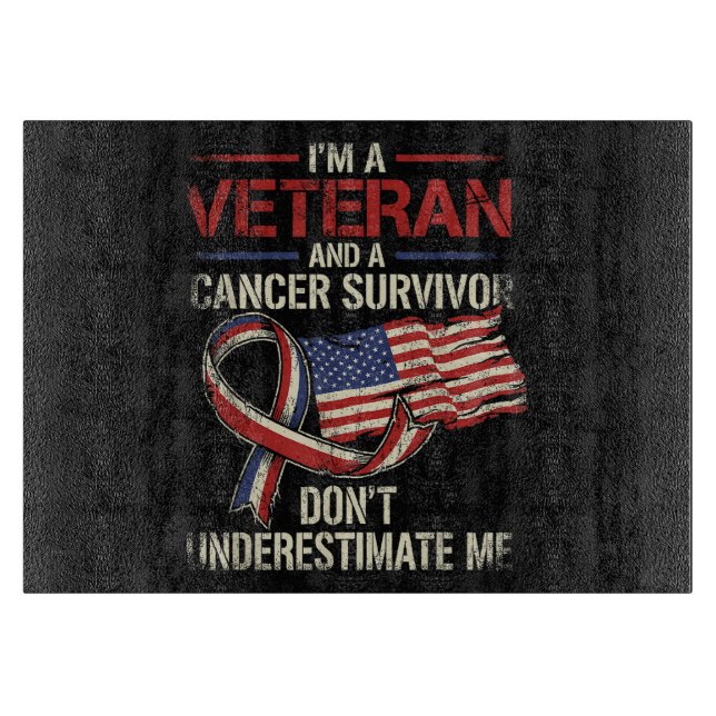 Veteran Canceröverlevande Underskatta Mig Inte (Framsidan)