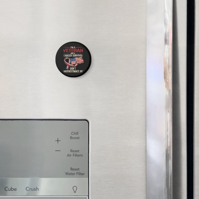 Veteran Canceröverlevande Underskatta Mig Inte Magnet (In Situ (Fridge))