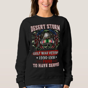 Veteran Desert Storm Veteran Proud T Shirt
