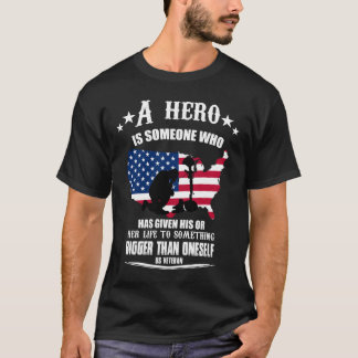 veteran - en hjälte är någon som har givit hans t-shirt