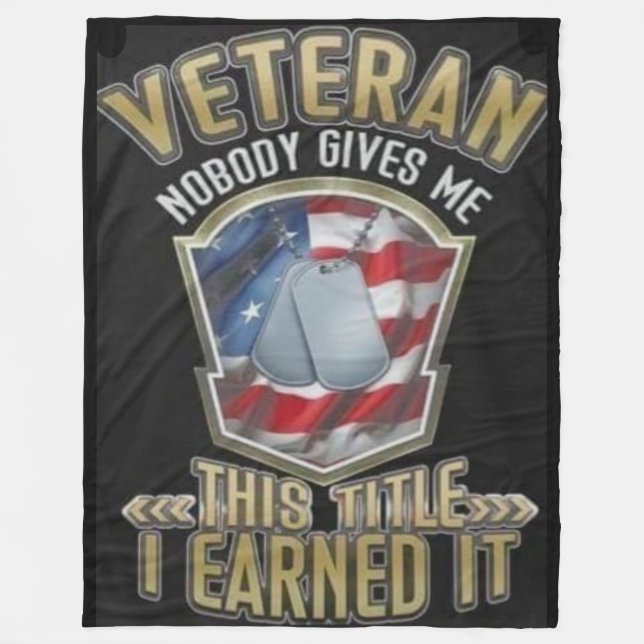 VETERAN FLEECEFILT (Framsidan)