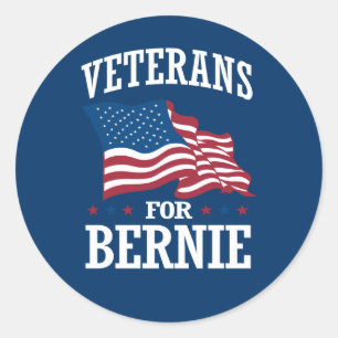VETERAN FÖR BERNIE SLIPMASKINER RUNT KLISTERMÄRKE