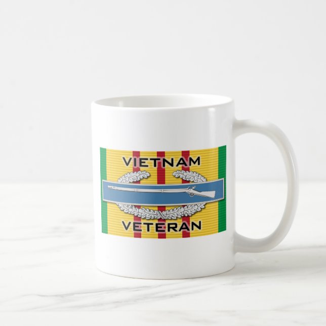 Veteran för CIB Vietnam Kaffemugg (Höger)