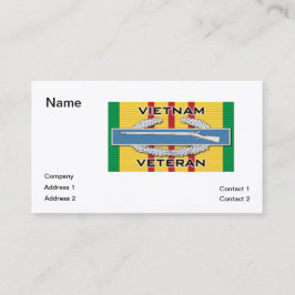Veteran för CIB Vietnam Visitkort