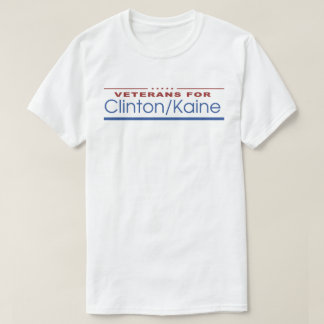 Veteran för Clinton/Kaine 2016 T Shirt