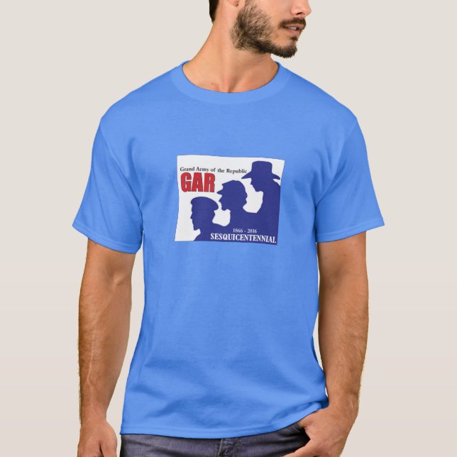 Veteran för GARSesquicentennial inbördeskrig Tee Shirt (Framsida)