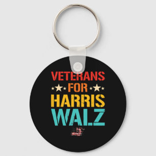 Veteran for Harris Wheimer Waltz USA flagga Nyckelring
