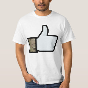 Veteran för Indy 2,0 tum Up T-tröja T-shirt