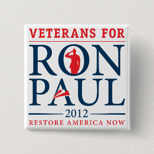 Veteran för Retro Ron Paul knäppas Knapp