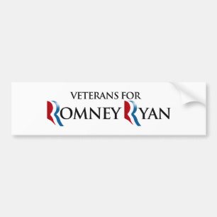 VETERAN FÖR ROMNEY RYAN.png Bildekal