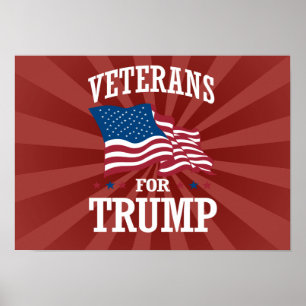 VETERAN FÖR TRUMF POSTER