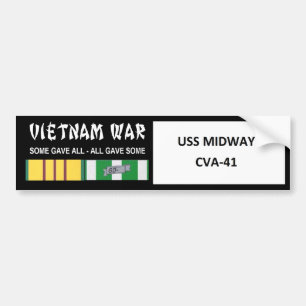 VETERAN FÖR USS-NÖJESGATAVIETNAMKRIGET BILDEKAL