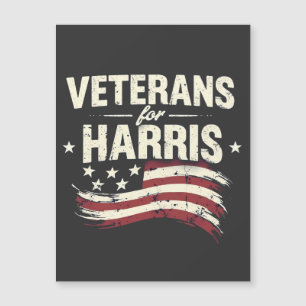 Veteran för valet till Harris Kamala Harris-armén