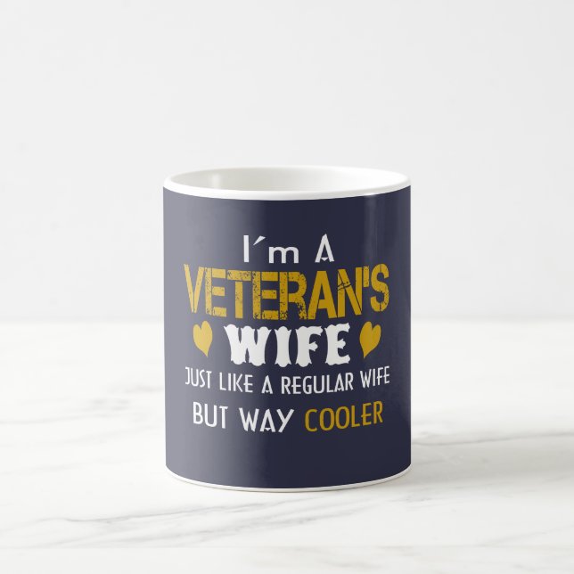 Veteran fru kaffemugg (Center)