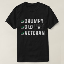 Veteran Gift, Grumpy Old Veteran T Shirt