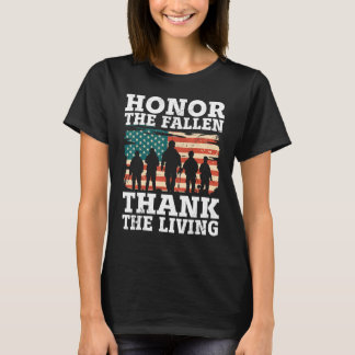 Veteran Honor The Fallen Patriotic Veterans Day T Shirt