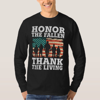 Veteran Honor The Fallen Patriotic Veterans Day T Shirt