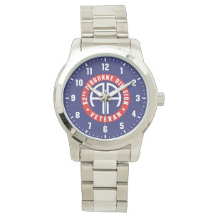 Veteran i 82nd Airborne Division Rostfritt Stål  Armbandsur