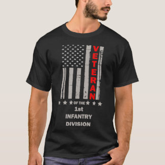 Veteran i första infanteridivisionen t shirt