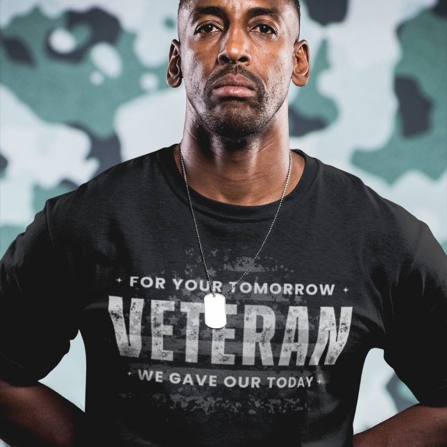 Veteran, i morgon gav vi oss i dag t shirt (Design available in many apparel types, sizes, colors and additional products. )